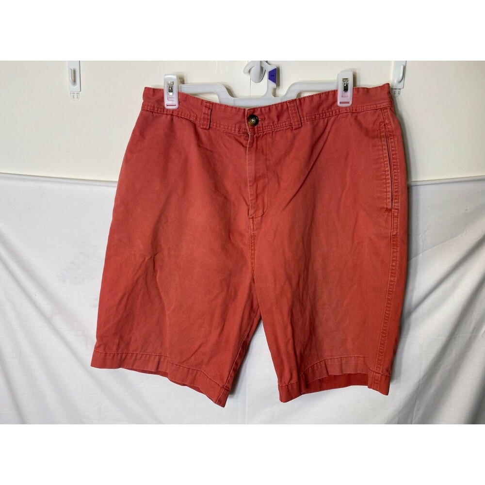 Caribbean Joe Men's walking Shorts 40 Waist Chinos Salmon Color
